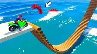 My Superheroes ride iron pipe and ... shark