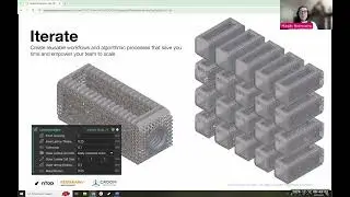 Mandy Rosengren @nTopologyQA audience question on #randomized #lattice for #3dprinted #scaffolds