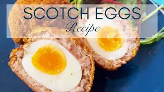 Homemade Scotch Eggs Recipe! Delicious and Tasty! Egg! 15 Minute Food Meal