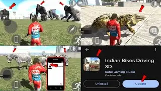 New Gorilla🦍New zebra🦓New Crocodile🐊cheat code indian bike driving 3d || #indianbikedriving3d