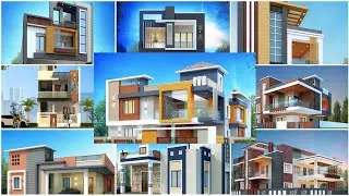 latest elevation design single floor house | front elevation design house