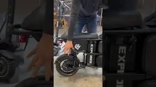 HILEY Explorer, czyli kompaktowy skuter elektryczny, który zmieści się w małym mieszkaniu.