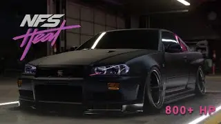 1999 Nissan Skyline R34 NFS Modded Freeroam Gameplay