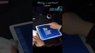 clicbot robot working out #clicbot #clicbotrobot #aibot #airobot #petrobot #petbot