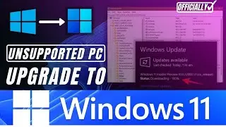How to Install Windows 11 on UNSUPPORTED PC or UNSUPPORTED Laptop Without Data Loss Stable Version