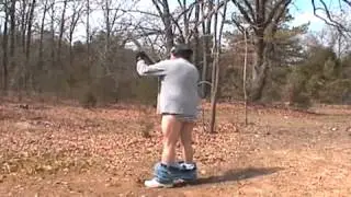 Отдача не сильная, а штаны упали!!! Хаа смешно бля