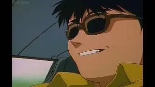 Bro is cooked. Motorcycle vs bicycle (Golden boy) Anime 