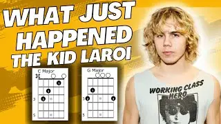 What Just Happened The Kid LAROI Guitar Tutorial