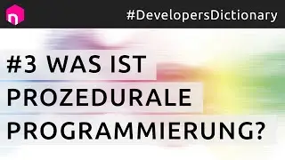 Was ist prozedurale Programmierung? // deutsch