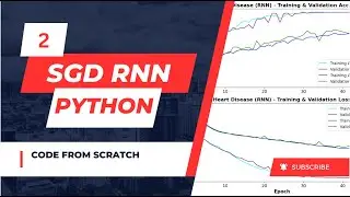 Heart disease detection with Recurrent Neural Network (RNN) Python Code from scratch #rnn
