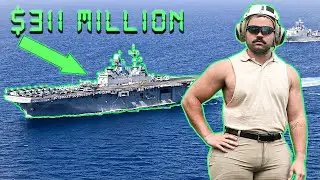 I Lived With The US NAVY For 72 Hours On An Aircraft Carrier