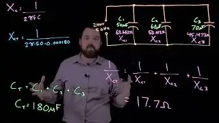 Capacitors in Parallel - C and Xc