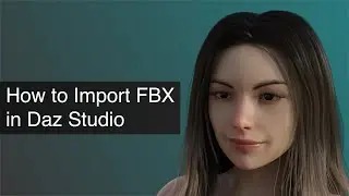 FBX to Daz Studio Tutorial | Daz3D Tips
