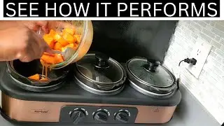 Sunvivi Tripple Slow Cooker Unboxing and Review