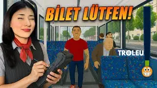 I BECAME A TICKET INSPECTOR ON THE BUS! | Troleu Turkish Gameplay