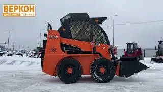 Мини погрузчик DELCO SSL175 - маленький, надёжный, многофункциональный! #минипогрузчик #спецтехника