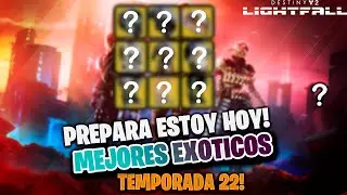 PREPARA ESTO! Mejores Armaduras Exóticas! Destiny 2 Lightfall