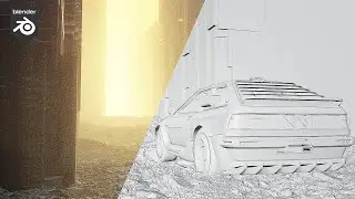 Learn to Create an Epic Blade Runner 2049 Scene with Blender! Chapter 1