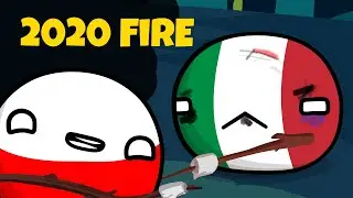 2020 Is Pure Fire - Countryball animation