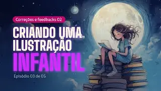 Criando uma ilustração infantil - Desafio Ilustração Infantil - Episóido 3 - Escola Rise