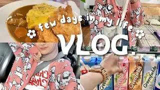 VLOG #20 | few days in my life : lunch with bestie, me time, groceries shop 🍛🧏🏻‍♀️🧃🧋🍒🫶🏻