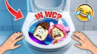 SUNTEM IN WC! NU TRAGE APA!