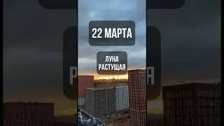 22 марта. Лунный календарь. Растущая луна. #лунный #календарь #лунныйкалендарь