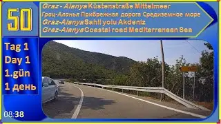 Von Graz nach Alanya TAG 1 Dashcam Video 50