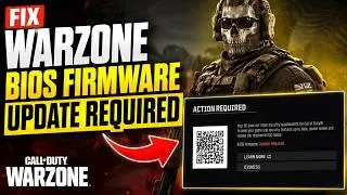 FIX CALL OF DUTY WARZONE BIOS FIRMWARE UPDATE REQUIRED | Bios Firmware Update Required Error (2026)