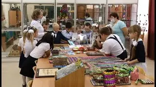 Краеведческий музей и кружок робототехники школы п. Зеленоборска