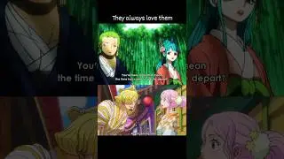 Just tell him 🙂 damn it #viral #onepiece #zoro #sanji