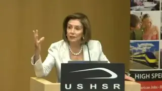 Hon. Nancy Pelosi: US Congress (High Speed Rail 2023)