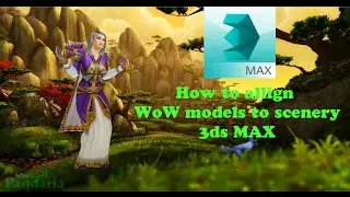 How to align scenes to Background |  3ds Max Tutorial | Machinima Tutorials