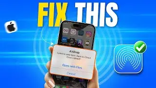 How to Fix 'Failed to Save Item Error' in Airdrop on iPhone