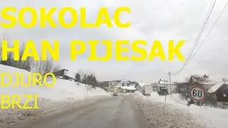 Sokolac - Han Pijesak, Romania, main road M19, February 2022