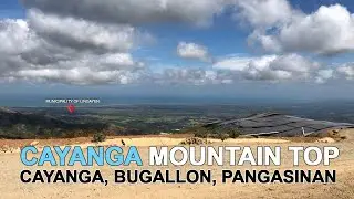 Travel to Cayanga mountain top, Cayanga Bugallon, Pangasinan