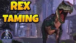 Quick And Easy Rex Taming in ARK Ascended