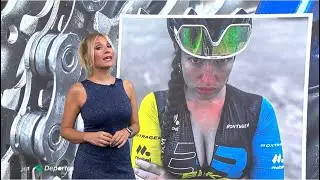 Cecilia Sopeña en Las Noticias de Antena 3 deportes