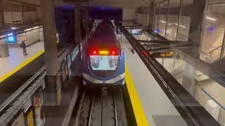 A Brisk Skytrain Departure