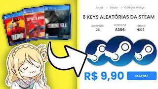 COMPREI 6 KEYS ALEATÓRIAS DA STEAM E FUI SCAMADO