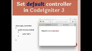 Codeigniter3 Controller|view|Part-3 in Urdu||Hindi 2020