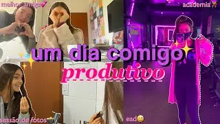 um dia produtivo comigo🤍 ~fotos, academia, ead~