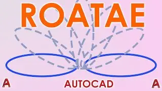 How to Rotate any Object, Line, Square, Circle or Polyline in AutoCAD