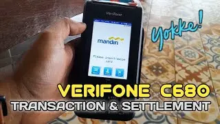 How to make transaction and settlement using Mandiri Bank EDC type C680