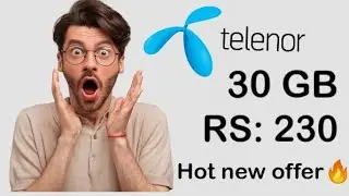 Telenor New package 2023|weekly internet packages|Hot new offer| 30gb package weekly(