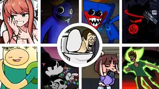 Skibidi but every turn a different character sings it