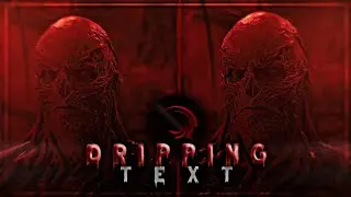 Dripping text tutorial || Alight Motion(+preset)