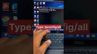 Windows command prompt - This command will show you network configuration values 
