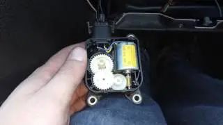 Astra G - air recirculation flap motor