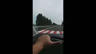 утро, дорога с аэропорта